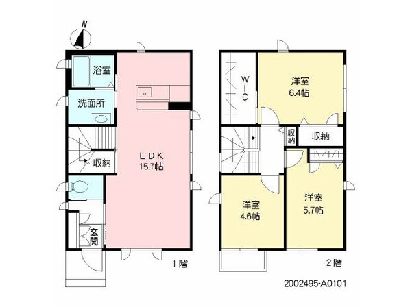 リバーサイドさくら戸建の物件間取画像